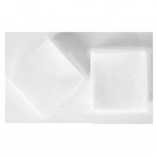 Серветки паперові 220х210 мм, 500 шт., 1 шар., білий PAPERO