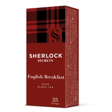 Чай чорний 2г*25, пакет, "English Breakfast", Sherlock Secrets