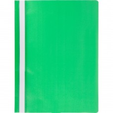 Папка-швидкозшивач з механізмом "вусики", JOBMAX, А4, 110/110 мкм, зелена