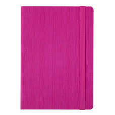 Блокнот деловой COLOR TUNES, А5, 96 л., нелинов., розовый, иск.кожа