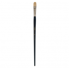 Пензлик синтетичний, Ocean 6974, овальний,№ 8, довга ручка, ART Line