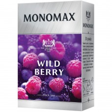 Чай чорний 80г, лист, WILD BERRY, МОNОМАХ