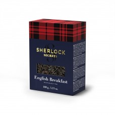 Чай чорний листовий 100г "English Breakfast", Sherlock Secrets