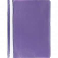 Папка-швидкозшивач з механізмом "вусики", JOBMAX, А4, 110/110 мкм, фіолетова