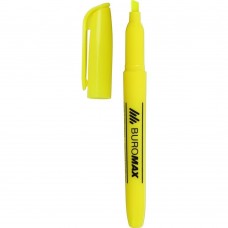 Текст-маркер, желтый, 2-4 мм, JOBMAX, водная основа, круглый