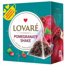 Чай чёрный 2г*15, пакет, "Pomegranate Shake", LOVARE