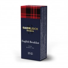 Чай чорний 2г*25, пакет, "English Breakfast", Sherlock Secrets