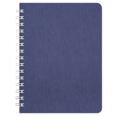Зошит для нотаток BARK, А6, 60 арк., клітинка, пластикова обкладинка, синій