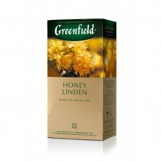 Чай чорний 1.5г*25*10, пакет, "Honey Linden", GREENFIELD