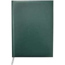Щоденник недатований MASTER, А5, клітинка, зелений