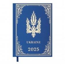 Щоденник датований 2024 UKRAINE, A5, блакитний