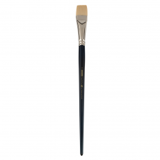 Пензлик синтетичний, Ocean 6974, плоский, № 12, довга ручка, ART Line