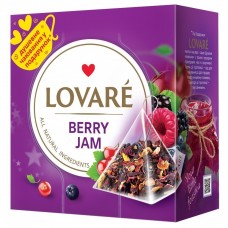 Чай квітковий 2г*15, пакет, "Berry Jam", LOVARE