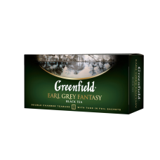 Чай черный EARL GREY FANTASY 2гх25шт. "Greenfield" , пакет