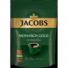 Кофе растворимый 200г, пакет, JACOBS MONARCH