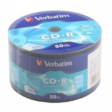 Диск CD-R, 700Mb, 52х, 80min, Wrap 50 pcs