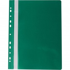 Папка-швидкозшивач з механізмом "вусики", PROFESSIONAL, А4, 150/180 мкм, з перфорацією, зелена