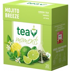 Чай зелений 1.8г*20, пірамідки, "Mojito Breeze", Tea Moments