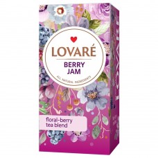 Чай квітковий 1.5г*24, пакет, "Berry Jam", LOVARE