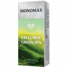 Чай зелений 1.5г*25, пакет, EXCLUSIVE GREEN TEA, МОNОМАХ