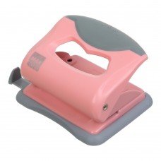 Діркопробивач пластиковий PASTEL (до 20арк.), рожевий