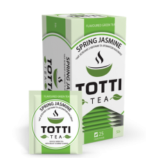 Чай зелений TOTTI Tea «Весняний жасмин», пакетований, 2г*25*32