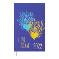 Ежедневник датир. 2022 UKRAINE, A6, фиолетовый