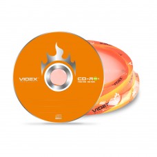 Диск CD-R, 700 Mb, 52x, Bulk 10 pcs, VIDEX