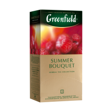 Чай травяной SUMMER BOUQUET 2гх25шт, "Greenfield ", пакет
