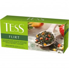 Чай зеленый FLIRT 1.5г х 25, "Tess", пакет
