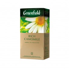 Чай трав'яний RICH CAMOMILE 1,5гх25шт., "Greenfield" , пакет