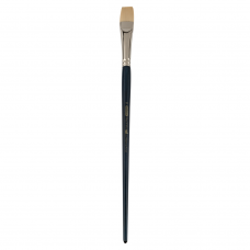 Пензлик синтетичний, Ocean 6974, плоский, № 10, довга ручка, ART Line