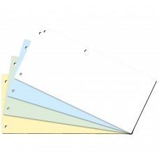 Індекс-розділювач 10,5х23см (100шт.), картон, асорті