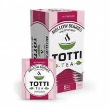 Чай фруктовый TOTTI Tea «Сочные ягоды», пакетированный, 1,5г*25*32
