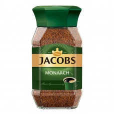 Кофе растворимый Jacobs Monarch, 190г , стекло