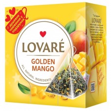 Чай зелёный 2г*15, пакет, "Golden Mango", LOVARE