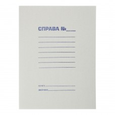 Папка "СПРАВА", JOBMAX, А4, картон 0,3 мм