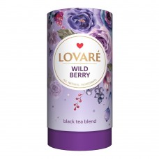 Чай чёрный 80г, лист, "Wild berry", LOVARE