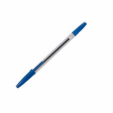 Ручка масляна IDEA, JOBMAX, 0,7 мм, пласт. корпус, сині чорнила