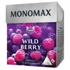 Чай чёрный 2г*20, пакет, WILD BERRY, МОNОМАХ