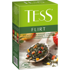 Чай зелений 90г, пакет, "Flirt", TESS
