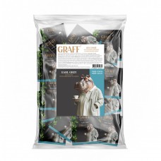 Чай чорний байховий з ароматом бергамоту 90г (1,8г*50), сашет, "Earl Grey" GRAFF