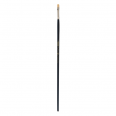 Пензлик синтетичний, Ocean 6974, плоский, № 2, довга ручка, ART Line
