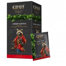 Чай чорний вишня 30г (1,5*20), сашет, "Cherry Samurai", GRAFF