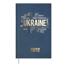 Щотижневик кишеньковий вертик датов. 2022 UKRAINE, синий