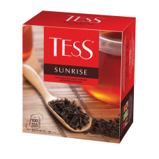 Чай черный Sunrise 1,8грх100пак, "Tess", пакет