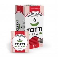 Чай черный TOTTI Tea «Легендарный Ассам», пакетированный, 2г*25*32