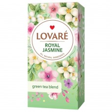 Чай зелёный 1.5г*24, пакет, "Royal Jasmine", LOVARE