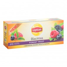 Чай черный SUPER TASTY FOREST FRUIT TEA, 2г х 25шт, "Lipton", пакет