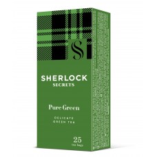 Чай зелений 1.8г*25, пакет, "Pure Green", Sherlock Secrets